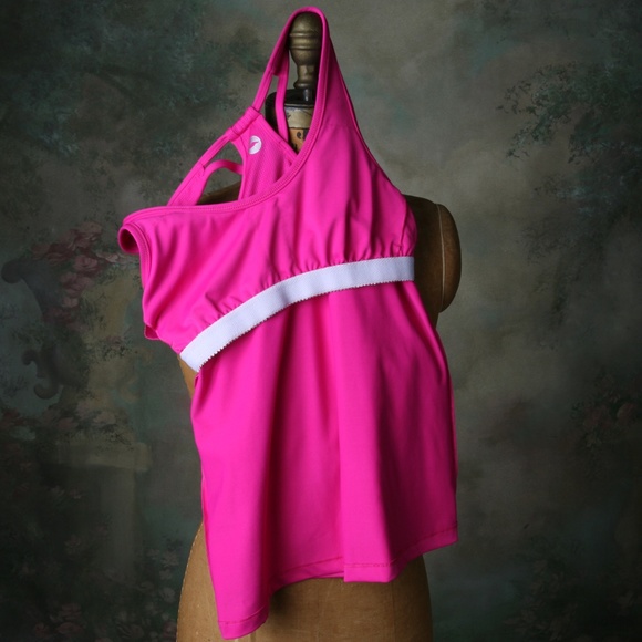 Avia Workout Top Scoop Neck Strappy Back Soft MD - Picture 7 of 9